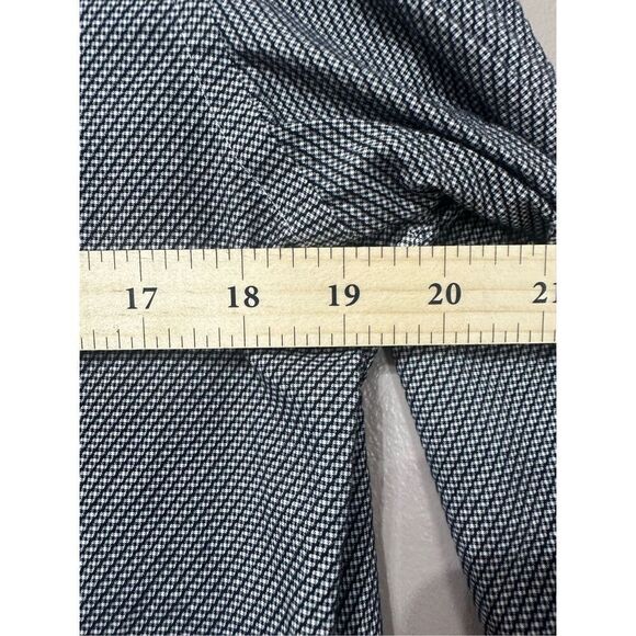 NWOT Ben Sherman Tailored Slim Fit Stretch Black Plaid Button Up Dress Shirt Men - Picture 6 of 10